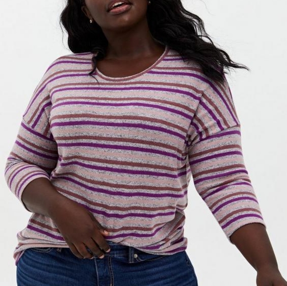 torrid Sweaters - Torrid Size 1 Super Soft Plush Long Sleeve Top